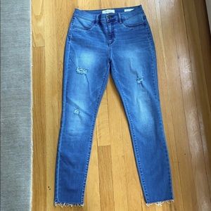 PacSun High Rise Ankle Jeggings in Allan Blue